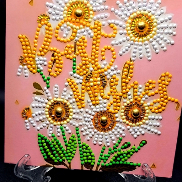 Best Wishes Flower Card (2 available) - Picture 5 of 6